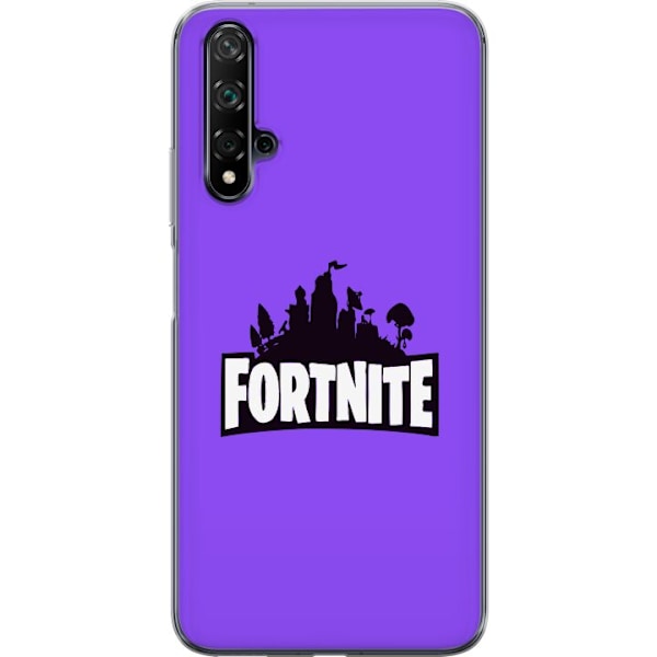 Huawei nova 5T Läpinäkyvä kuori Fortnite