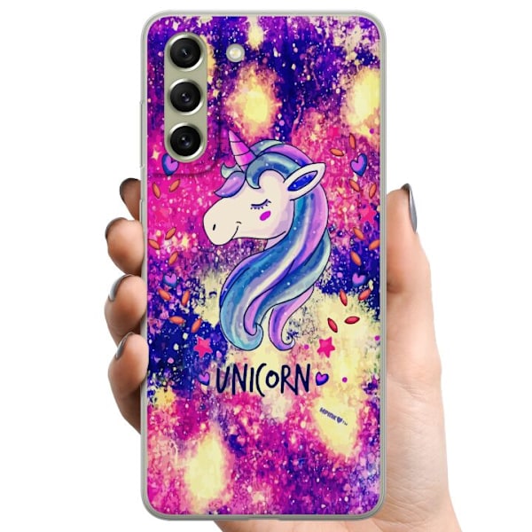 Samsung Galaxy S21 FE 5G TPU Mobilskal Unicorn Enhörning