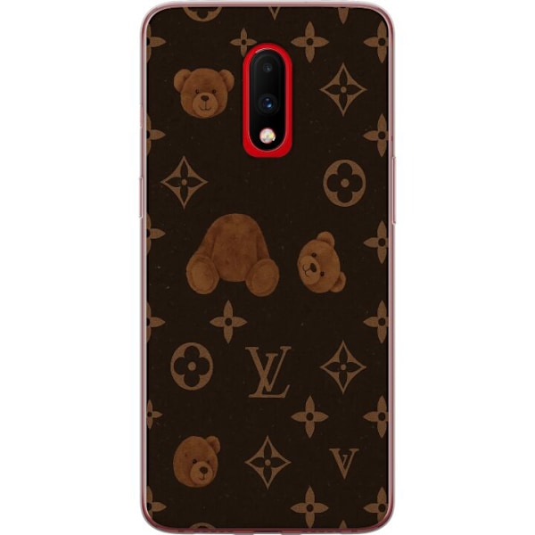 OnePlus 7 Gennemsigtig cover Plush Luxe