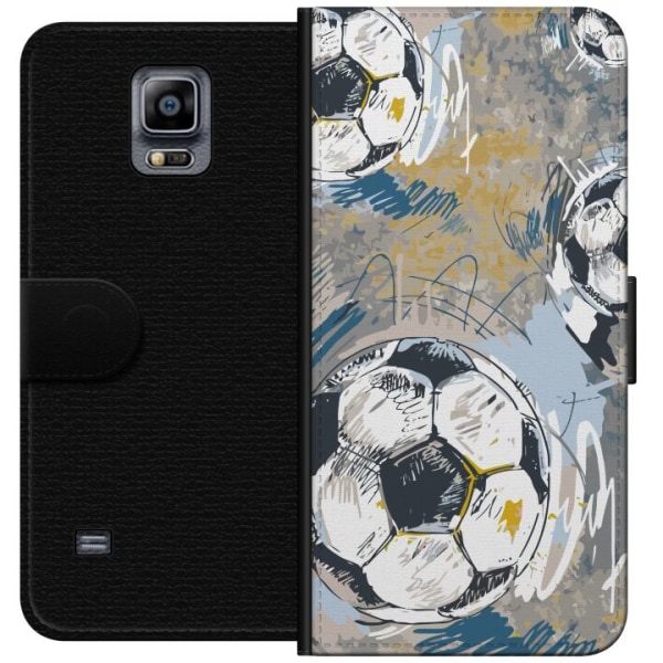 Samsung Galaxy Note 4 Lompakkokotelo Jalkapallo