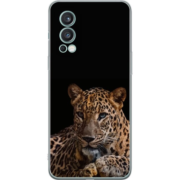 OnePlus Nord 2 5G Läpinäkyvä kuori Leopard