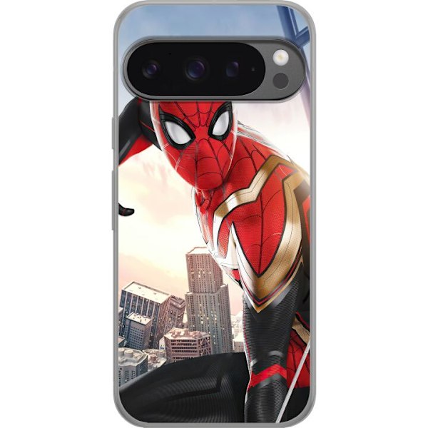 Google Pixel 9 Pro XL Gennemsigtig cover Spiderman