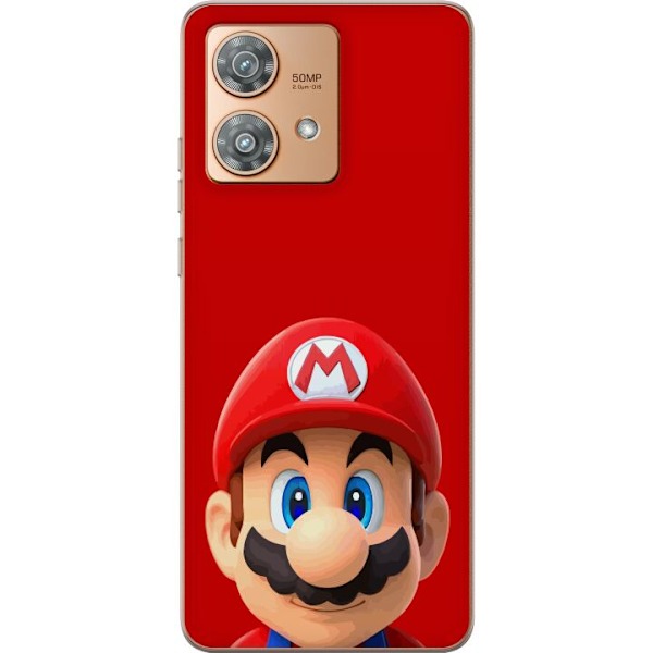 Motorola Edge 40 Neo Gjennomsiktig deksel Super Mario Bros