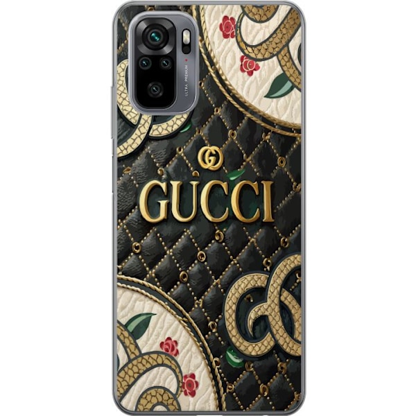 Xiaomi Redmi Note 10S Gennemsigtig cover Gucci