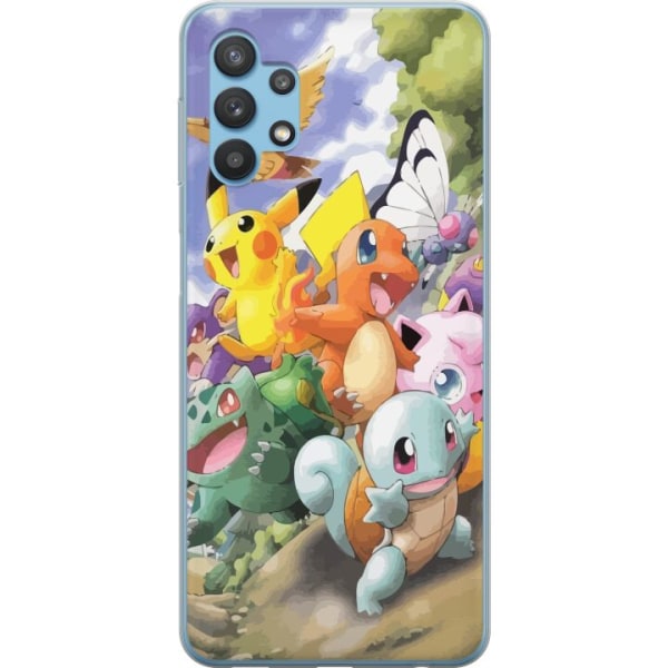 Samsung Galaxy A32 5G Gennemsigtig cover Pokemon