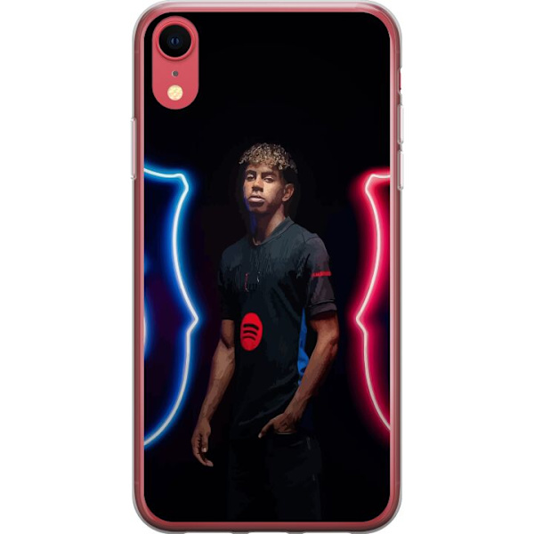 Apple iPhone XR Gennemsigtig cover Yamal Fodbold FC Barcelona Ung Talent Spiller Fodboldstjerne Spanien La Liga Populært Motiv