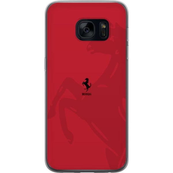 Samsung Galaxy S7 Gennemsigtig cover Ferrari