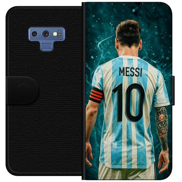 Samsung Galaxy Note9 Tegnebogsetui Messi