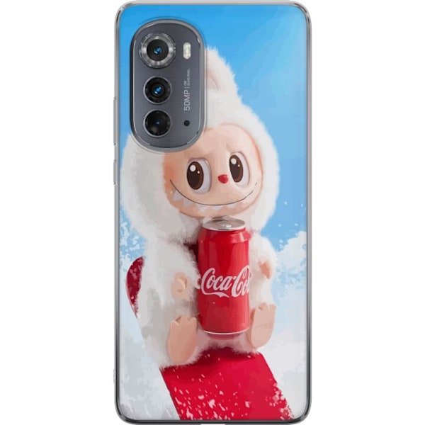 Motorola Edge (2022) Läpinäkyvä kuori Labubu Summer Edition