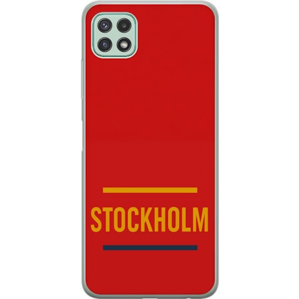 Samsung Galaxy A22 5G Genomskinligt Skal Stockholm – Hockey