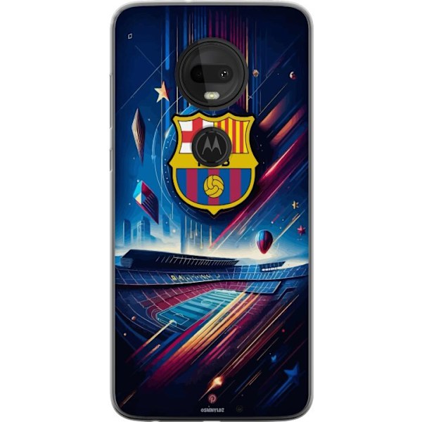 Motorola Moto G7 Gjennomsiktig deksel FC Barcelona