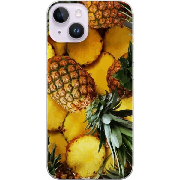 Apple iPhone 14 Plus Gjennomsiktig deksel Tropisk Frukt
