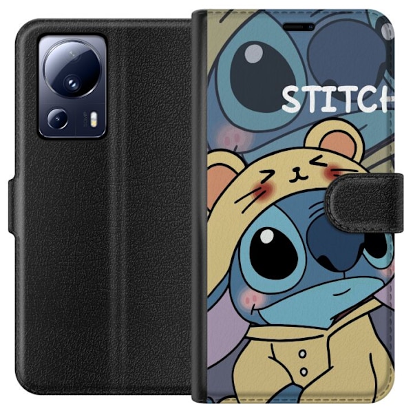 Xiaomi 13 Lite Plånboksfodral Stitch