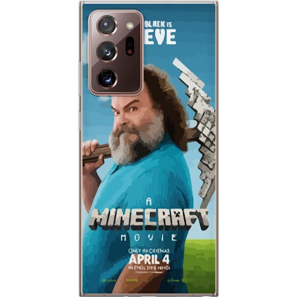 Samsung Galaxy Note20 Ultra Genomskinligt Skal A Minecraft Movie