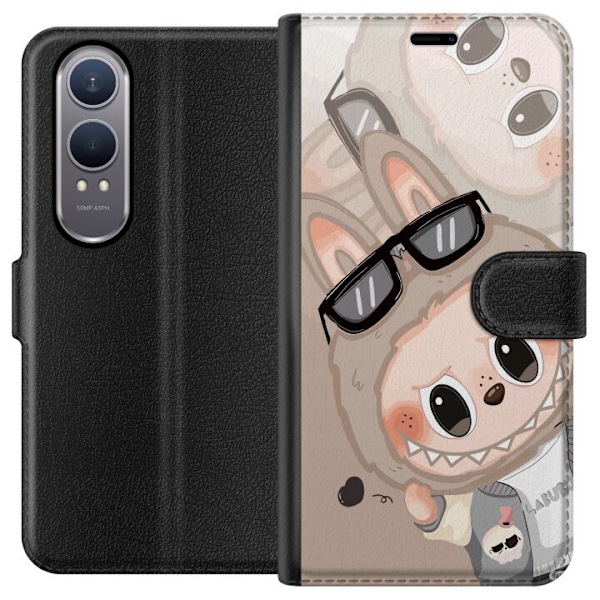 OnePlus Nord CE4 Lite Lompakkokotelo Labubu Rainbow Chaos