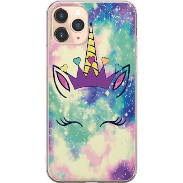 Kompatibel Mobilcover til Apple iPhone 11 Pro Enhjørningsansigt