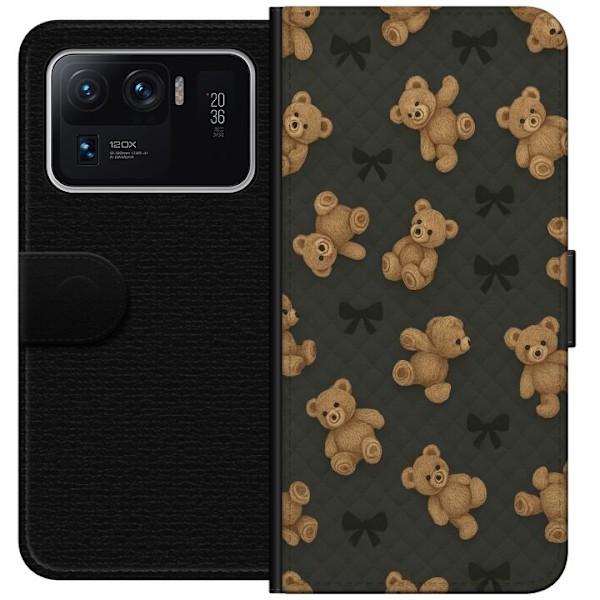 Xiaomi Mi 11 Ultra Tegnebogsetui Teddy Knus