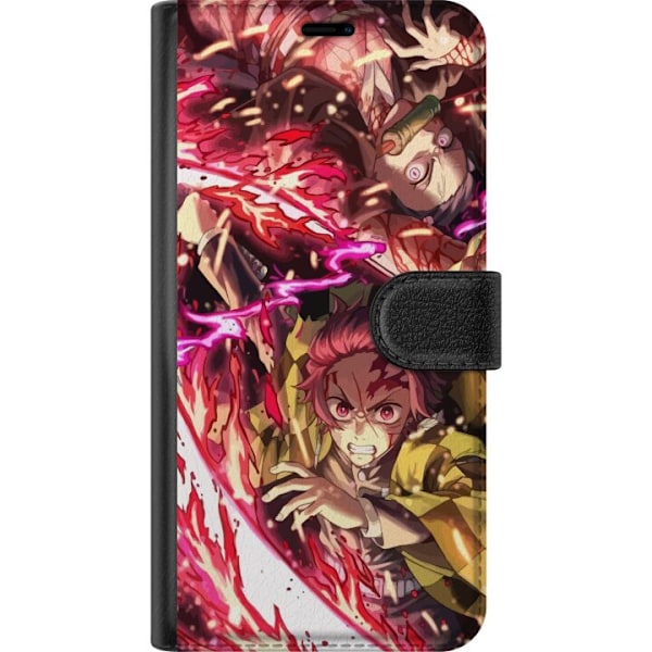 Samsung Galaxy A10 Plånboksfodral Demon Slayer