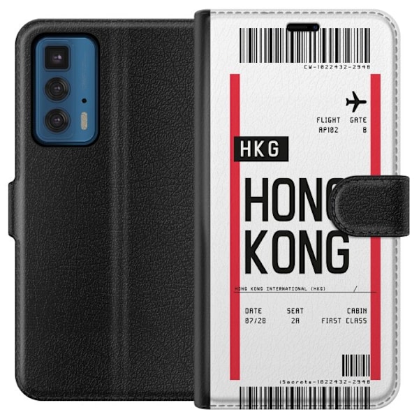 Motorola Edge 20 Pro Plånboksfodral Hongkong