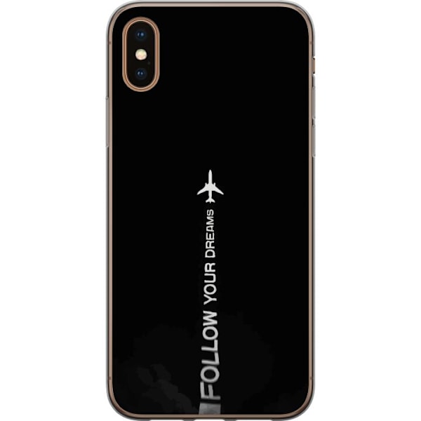 Apple iPhone XS Max Gennemsigtig cover Drømme