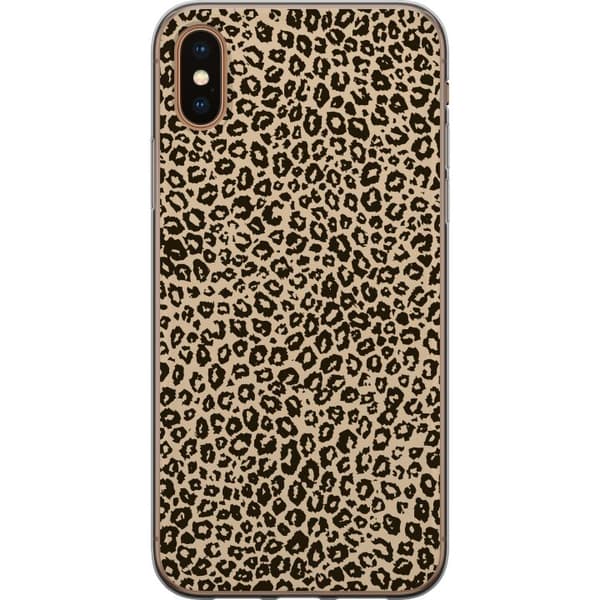 Kompatibel Mobilcover til Apple iPhone XS Leopard Mønster
