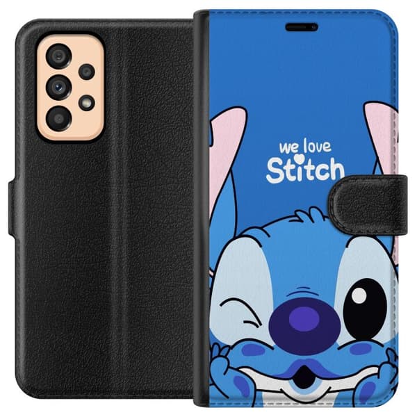 Kompatibelt Lommeboketui til Samsung Galaxy A53 5G Stitch
