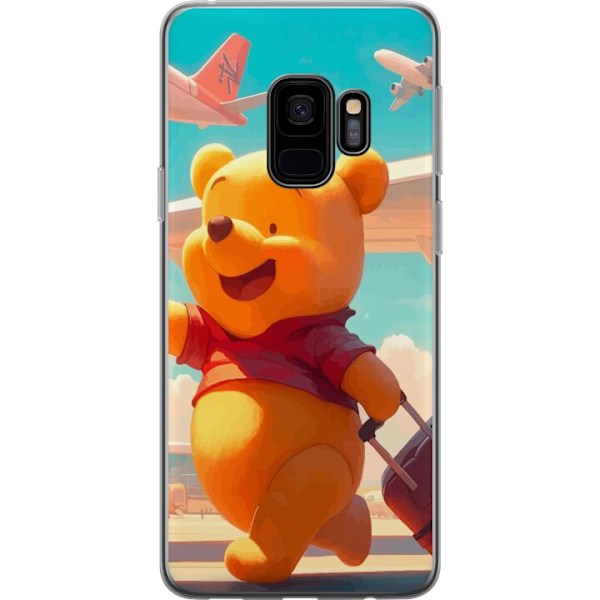 Samsung Galaxy S9 Gennemsigtig cover Nalle Puh Rejser