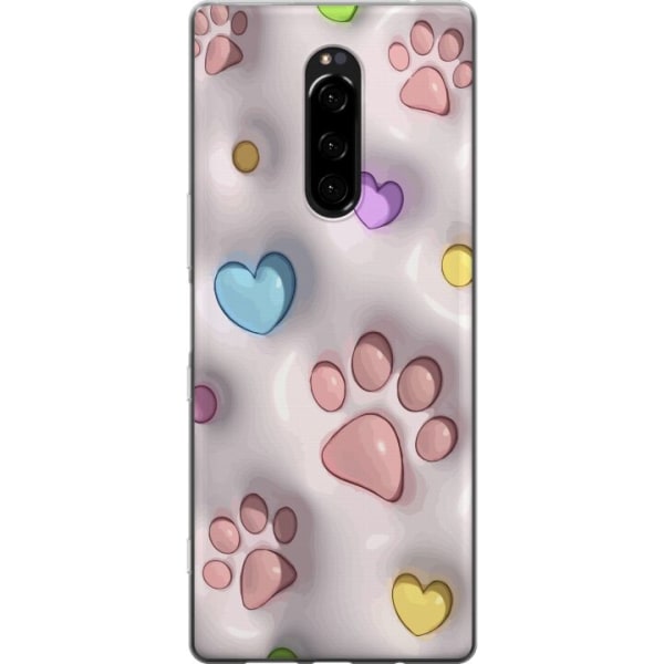 Sony Xperia 1 Gennemsigtig cover Fluffy Poter