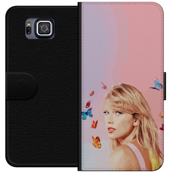 Samsung Galaxy Alpha Tegnebogsetui Taylor Swift Sommerfugle