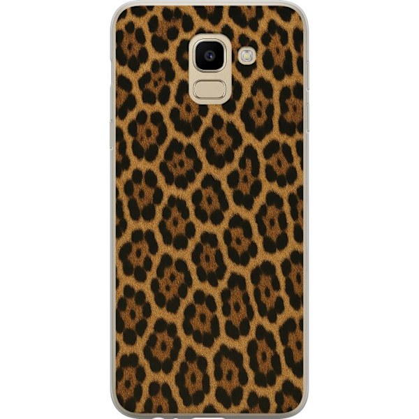 Samsung Galaxy J6 Läpinäkyvä kuori PredaDots