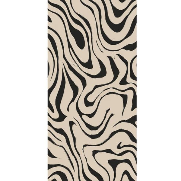 Kompatibelt Plånboksfodral till Apple iPhone 13 Pro Beige zebravirvlar beige