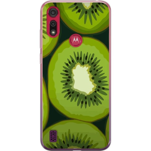 Motorola Moto E6s (2020) Gennemsigtig cover Kiwi