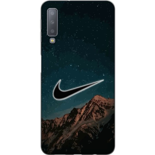 Samsung Galaxy A7 (2018) Genomskinligt Skal Nike