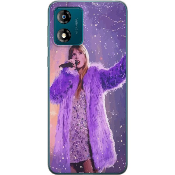 Motorola Moto E13 Gennemsigtig cover Taylor Swift