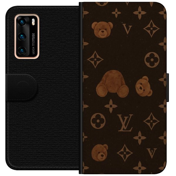 Huawei P40 Tegnebogsetui Plush Luxe