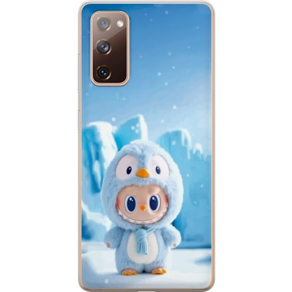 Samsung Galaxy S20 FE Läpinäkyvä kuori musta ritari fortnit
