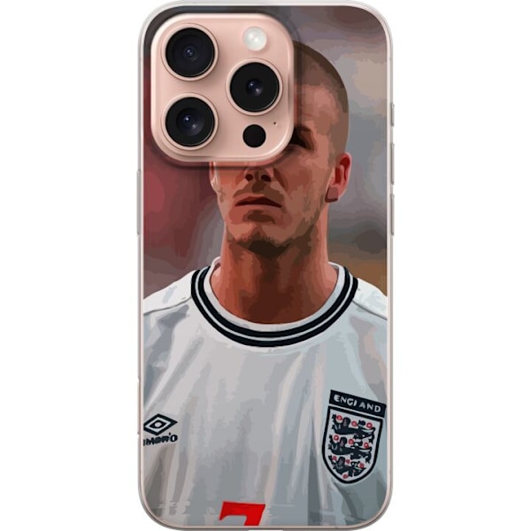 Apple iPhone 16 Pro Gennemsigtig cover David Beckham