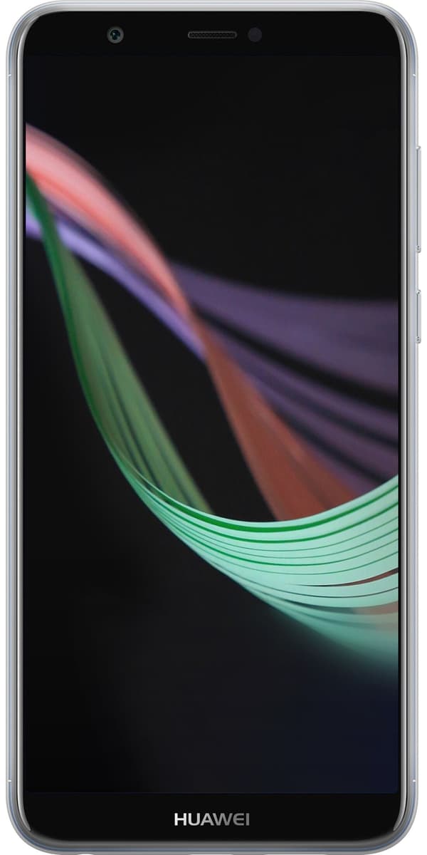 Kompatibelt Mobildeksel til Huawei P smart Grå steinsvamp - Grått motiv med grå steinsvamp. grå