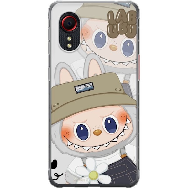Samsung Galaxy Xcover 5 Läpinäkyvä kuori Labubu Minimal Moo
