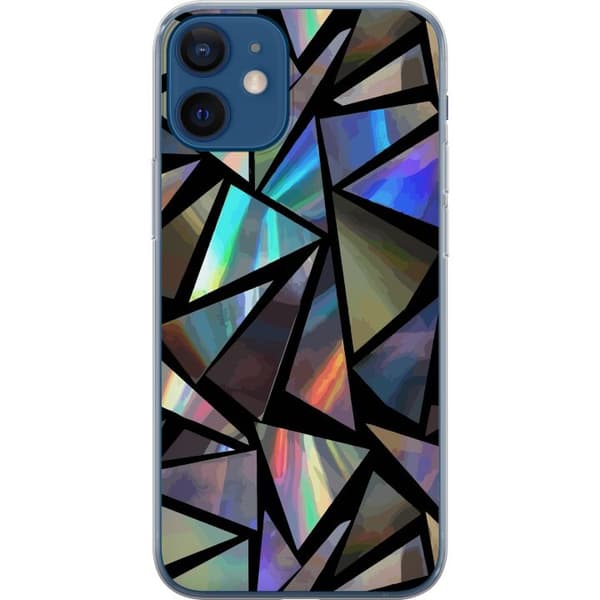 Kompatibelt Mobilskal till Apple iPhone 12 mini 3D Reflektion