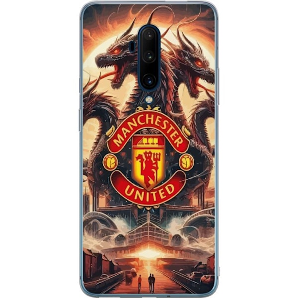 OnePlus 7T Pro Genomskinligt Skal Manchester United