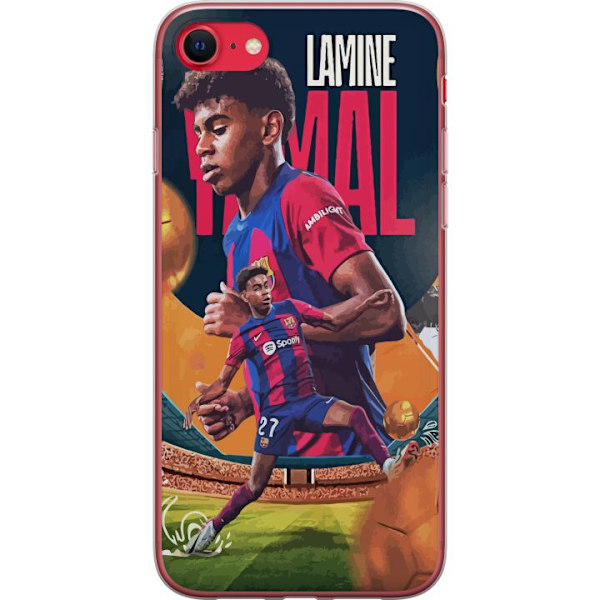 Apple iPhone 8 Läpinäkyvä kuori Lamine Yamal - FCB