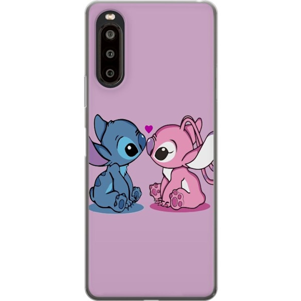 Sony Xperia 10 II Gennemsigtig cover lilo & stitch 2025