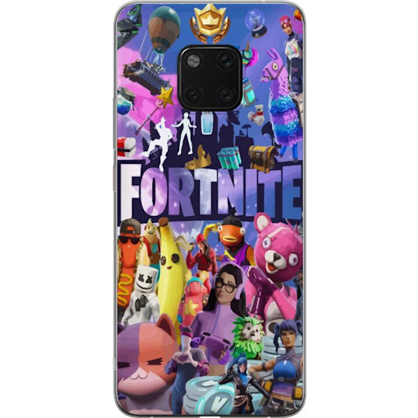 Huawei Mate 20 Pro Läpinäkyvä kuori Fortnite Hahmot Peliteema Ikonit Peli Suunnittelu Suosittu Taistelurojalainen Lapset Pelihahmojen Teema