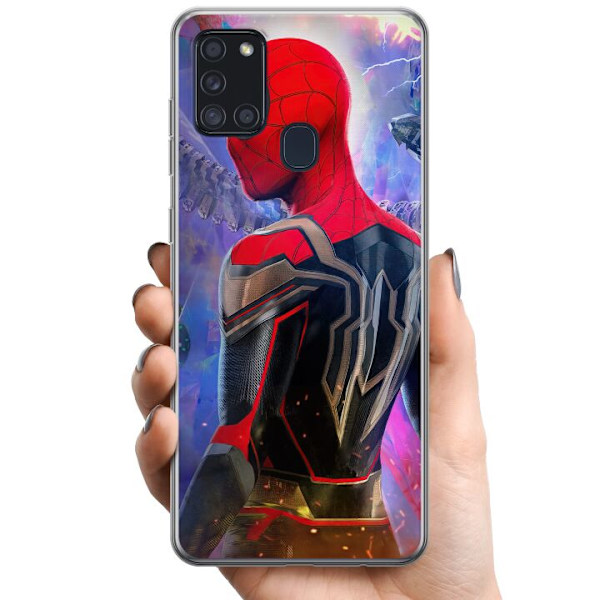 Samsung Galaxy A21s TPU Mobildeksel Spider Man: No Way Home