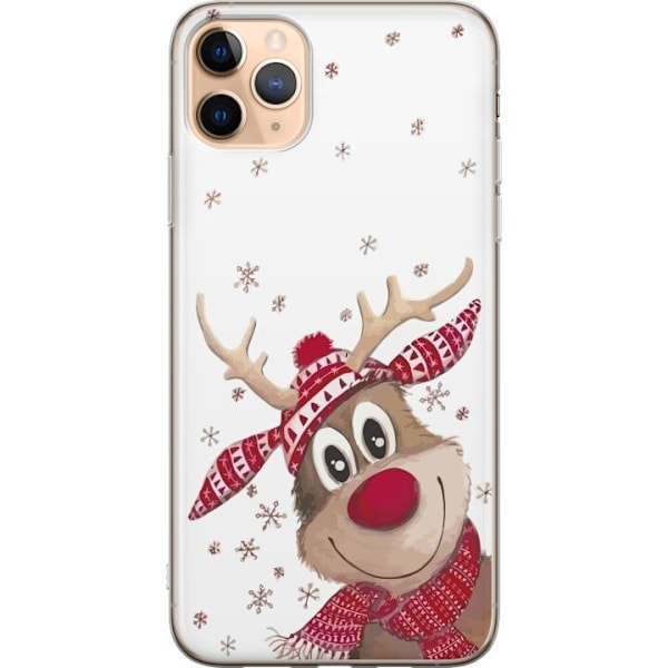 Apple iPhone 11 Pro Max Läpinäkyvä kuori Hyvää Joulua