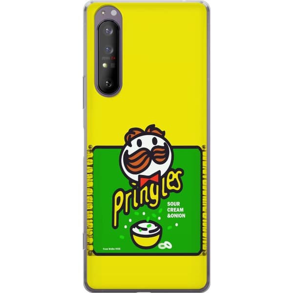 Kompatibelt Mobildeksel til Sony Xperia 1 II Pringles gul
