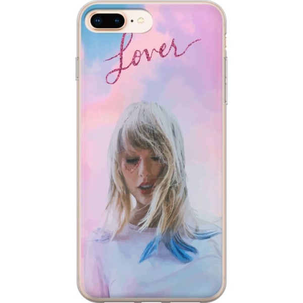 Apple iPhone 8 Plus Genomskinligt Skal Taylor Swift - Lover