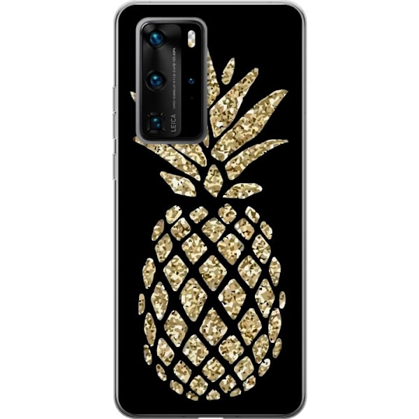 Huawei P40 Pro Läpinäkyvä kuori Ananas