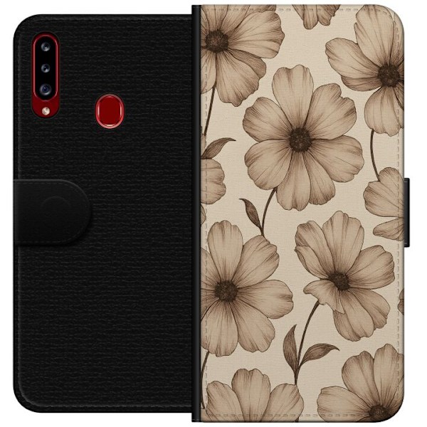 Samsung Galaxy A20s Lommeboketui Pastel Rush